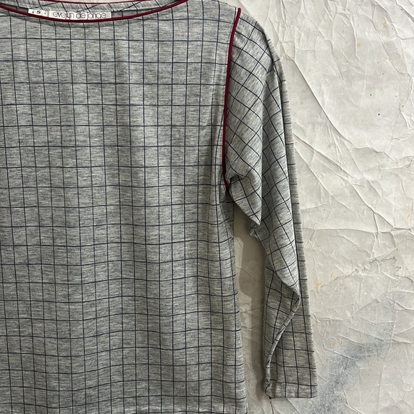 NWT Vintage Evelyn De Jonge checkered top sz S - Picture 6 of 8